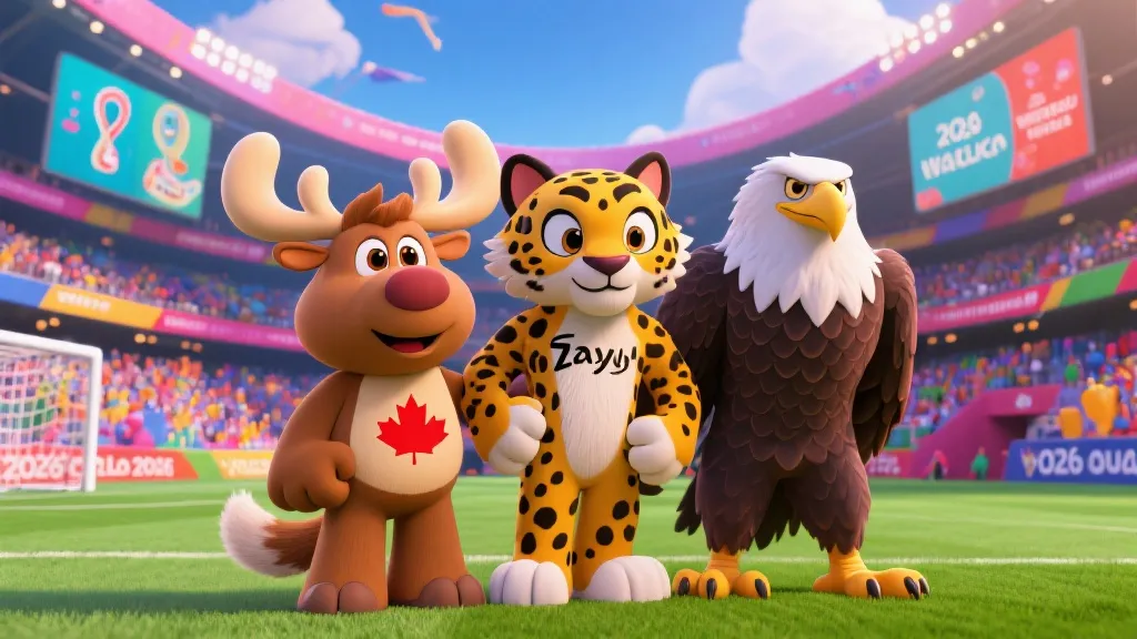 揭秘2026世界杯吉祥物：Maple、Zayu与Clutch背后的文化密码与狂欢寓意